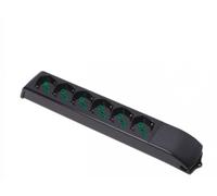 Multipresa Fido Fanton 410231-sans câble-6 prises 2P+E 16A