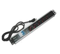 MULTIPRESA PER RACK 19" 6 PRESE (LP954)