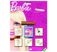 MULTIPRINT - 5868 - LOISIR CRÉATIF - BLISTER - 5 TAMPONS - BARBIE