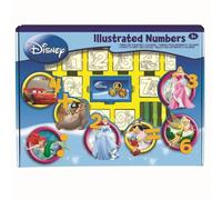 Multiprint - Coffret d'apprentissage Les Nombres illustrés 1937 avec tampons et accessoires - Disney - Jeu éducatif en français
