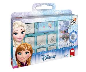 Multiprint- Disney Die Eiskönigin VALISETTE 7 TAMPONS LA Reine des NEIGES, 7883