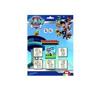 Multiprint ensemble de couleurs Paw Patrol 9 pièces bleu Bleu