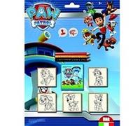 Multiprint ensemble de couleurs Paw Patrol 9 pièces bleu Bleu