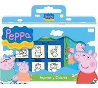 Multiprint Peppa Pig, Set de tampons pour enfants, 3 ans(a), Non-toxique, Multicolore