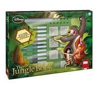 Coffret De Tampons - Multiprint - 4772 - Le Livre De La Jungle - 7 Tampons Bois Et Latex. 12 Feutres Giotto. Regle. Album Coloriage