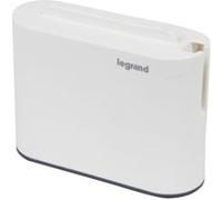 Multiprise 2 prises 2P + 2 chargeurs USB-A et C Legrand blanc et gris