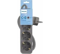 Multiprise 3 prises avec interrupteur Philips CHP2134G/12, Rallonge Bloc Multiprise - Marque : Philips - EAN : 4895229151048