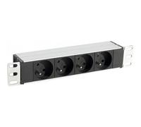 Multiprise - - 4 prises - Aluminium - CEE7 - 2,5 m