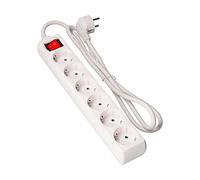 Multiprise 6 Prises avec Interrupteur EDM Schuko (5 m)