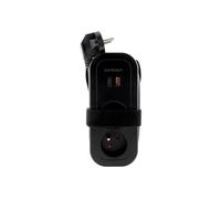 Bloc multiprise nomade 4 prises dont 2 USB - Noir - Mundo - Zenitech