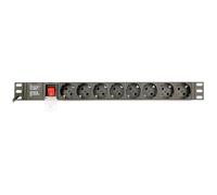 Multiprise 8 Prises avec Interrupteur GEMBIRD EG-PDU-014-C14 (3 m)