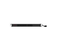 Generique Multiprise rackable 19'' 9 prises IEC C13 avec voyant cordon C14