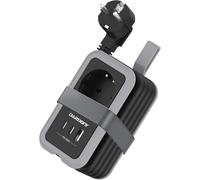 Multiprise avec 2 ports USB C PD 20 W-Multiprise de voyage 3USB-Multiprise portable avec protection contre les surtensions-3680 W-16 A-Câble intégré de 1,5 m-Pour bateau,maison,bureau