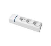 - Multiprise Blanche 3 prises 2P+T 16A