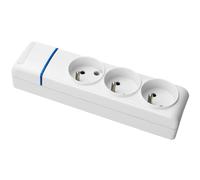 Multiprise Blanche 3 Prises 2P+T 16A - Solera