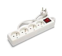 Multiprise - Bloc multiprise 4x16A avec interrupteur, 1m, CE &amp NF