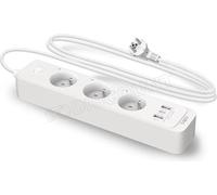 Multiprise connectée 3 prises TP-Link Tapo P300 + USB (Blanc)