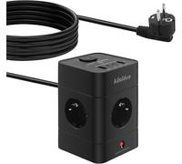 Multiprise Cube Avec Interrupteur 8 En 1 Rallonge Électrique Secteur Prise Multiple Connectée Usb Type C Pd Charge Rapide 2M[DYB982160]
