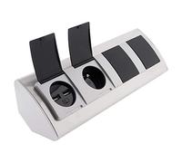 Multiprise d'angle avec clapets de protection 3 prises + 2 USB - Otio