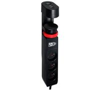 Multiprise de bureau 3 en 1 Onlan Smart Socket Noir