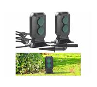 Multiprise de jardin - ROYAL GARDINEER - 4 prises extérieures - IP44 - Noir - 2 m de câble