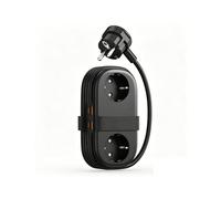 Multiprise de Portable 65W Station de Charge Rapide GaN avec 2 Prises AC 2 USB 2 Type-C Adaptateur EU Prise Domestique EU
