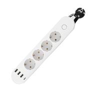 Multiprise de Voyage Internationale | Adaptateur de Voyage Multiport pour l'europe - Extenseur de Prises Portable Multifonction pour Appareils Électriques Téléphones