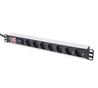 Digitus "PDU Bloc d''alimentation 7 prises, 19"", 1U, Multiprise"