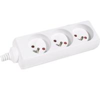 Dexlan Power Strip With Switch- 3 Outlets 4 M
