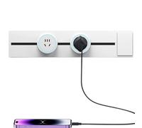 Multiprise Électrique Longue - Rail pour Bande Multiprise Flexible - Adaptateurs de Prise Amovibles et Détachables pour Hôtel Dortoir Salon Maison Bureau Appartement Cuisine École Lieu de Travail