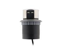 Otio Multiprise encastrable Schuko 3 prises + 2 USB-A – Blanc/Noir
