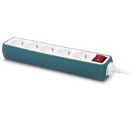 Multiprise Essentielb Silicone Vert 5 Prises - 16A