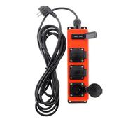 Zenitech Multiprise étanche 3 prises 16A 2P+T avec USB