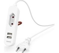 Multiprise Hama 00223202 blanc fiche Euro 1 pc(s)