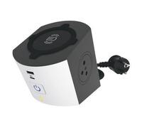 Multiprise - Legrand - Station de charge 2 prises - Chargeur sans fil - 2 ports USB - Intérieur