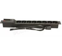 Multiprise Lestar 8 prises 1.5m (Noir) IEC