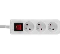 Multiprise LINDY 73124 blanc fiche mâle 1 pc(s)