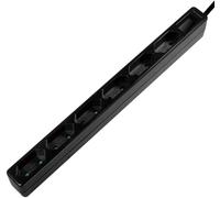Multiprise LogiLink LPS231B x6 noir fiche Euro 1 pc(s)
