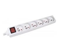 Dexlan Multiprise MCAD 6 prises avec interrupteur 4 m – 57337