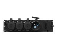 Multiprise - Orno - OR-AE-13167 - 4 prises - Etanche - Utilisation extérieure