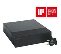 Multiprise parafoudre 4 prises Legrand noir 2 m