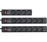 Multiprise/Parafoudre - EATON Protection Strip 6 Tel FR - PS6TF - 6 prises françaises + 1 prise téléphonique RJ - Noir