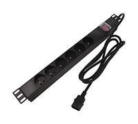 Multiprise PDU-06E-0200-IEC-BK : prises de sécurité : 6 230VAC 10A noir 2