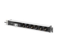 Multiprise PDU 19 rack 6 x schuko 2 m 1 x DIGITUS DN-95417