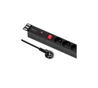 Multiprise PDU anti charge pour RACK 19 1U 16A 53995