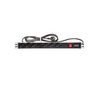 Multiprise pour armoires rack (PDU) 19 pouces 7x Schuko DN-95402