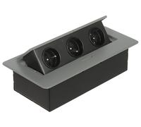 Bloc multiprise encastrable OR-GM-9032/GR 3 prises ORNO