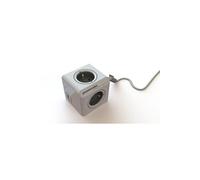 Multiprise Powercube 3 Prises 16A Avec 2 Usb 1,5M Gris - Cha48041