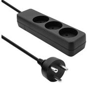 Multiprise ProXtend à 3 prises 4M IT Noir, K3-KIT04B