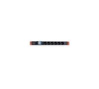 Multiprise Rack 19 1U 250V/16A 6X I-CASE STRIP-61UD